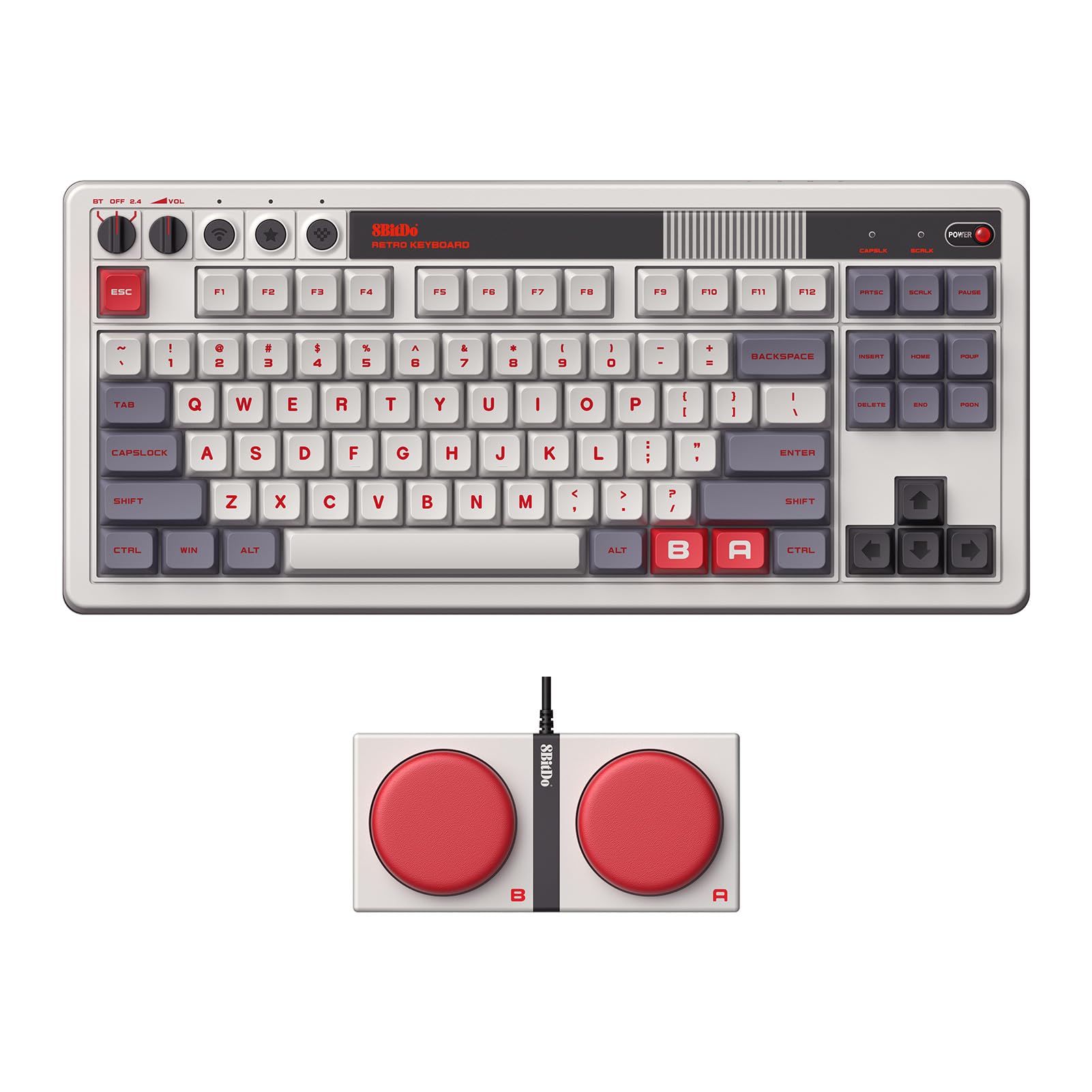 8BitDo Retro Mechanical Keyboard 제품 이미지